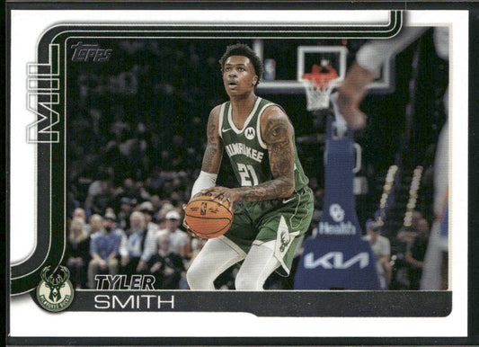 Tyler Smith 2025-26 Topps #60 Milwaukee Bucks front