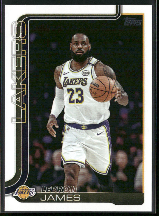 LeBron James 2025-26 Topps #150 Los Angeles Lakers front