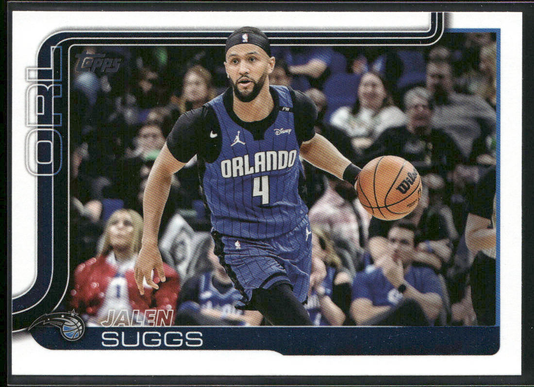 Jalen Suggs 2025-26 Topps #92 Orlando Magic front