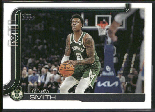 Tyler Smith 2025-26 Topps #60 Milwaukee Bucks front