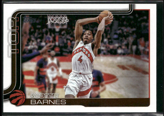 Scottie Barnes 2025-26 Topps #31 Toronto Raptors front