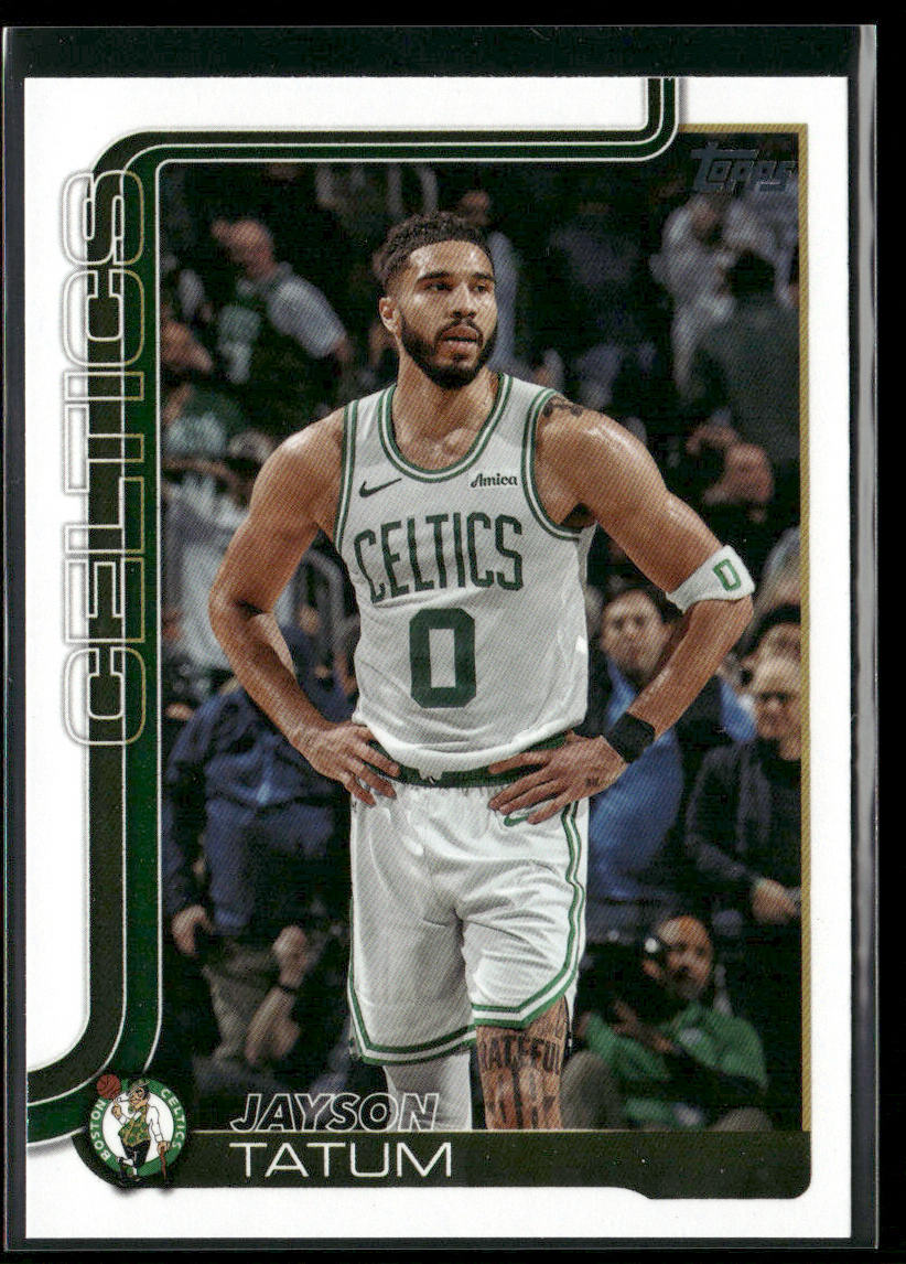 Jayson Tatum 2025-26 Topps #1 Boston Celtics front