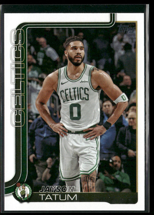 Jayson Tatum 2025-26 Topps #1 Boston Celtics front