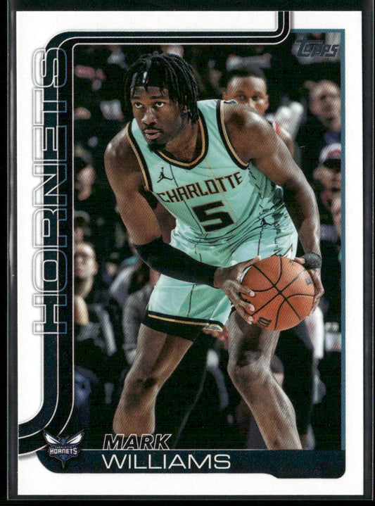 Mark Williams 2025-26 Topps #70 Charlotte Hornets front