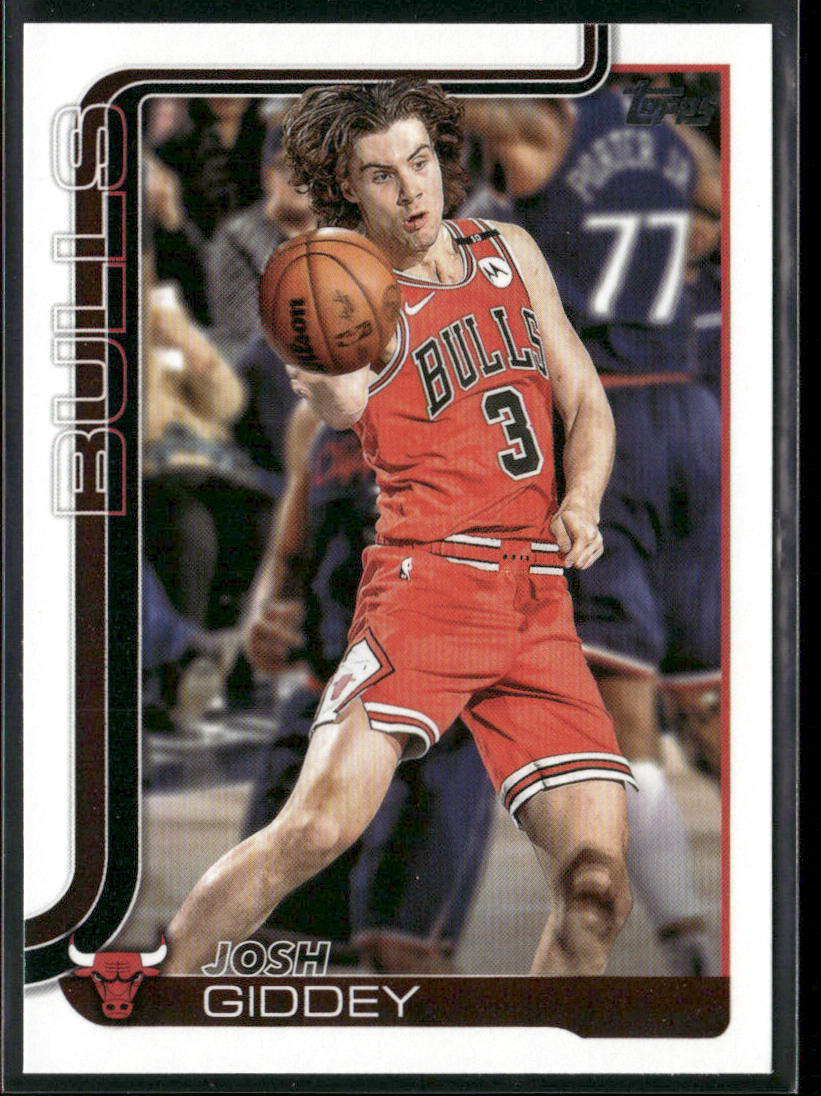 Josh Giddey 2025-26 Topps #35 Chicago Bulls front