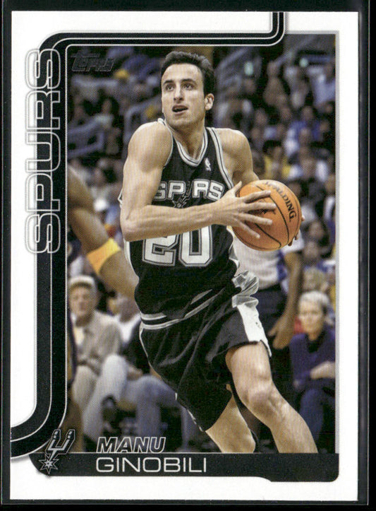Manu Ginobili 2025-26 Topps #262 San Antonio Spurs front
