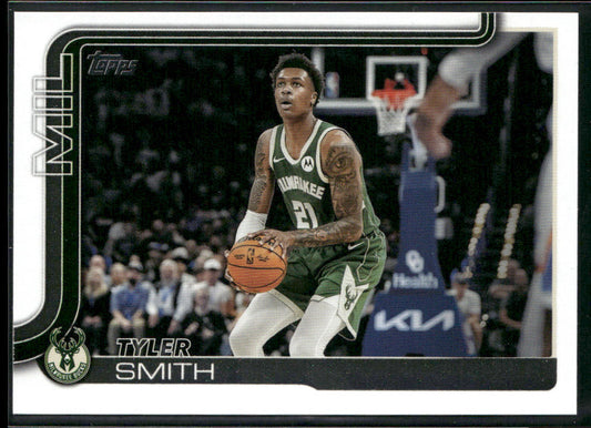 Tyler Smith 2025-26 Topps #60 Milwaukee Bucks front