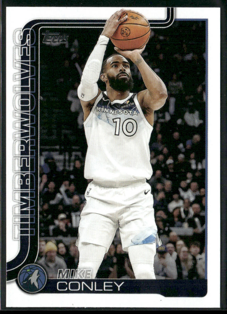 Mike Conley 2025-26 Topps #112 Minnesota Timberwolves front