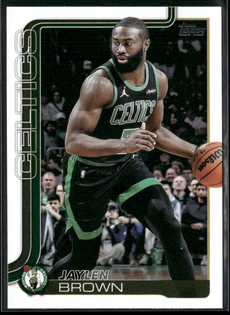 Jaylen Brown 2025-26 Topps #2 Boston Celtics front