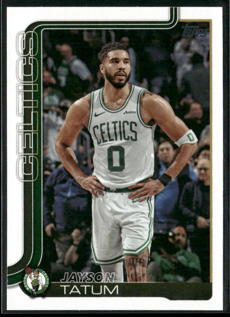 Jayson Tatum 2025-26 Topps #1 Boston Celtics front