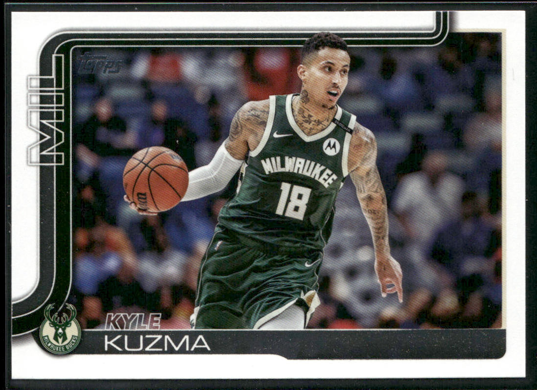 Kyle Kuzma 2025-26 Topps #56 Milwaukee Bucks front