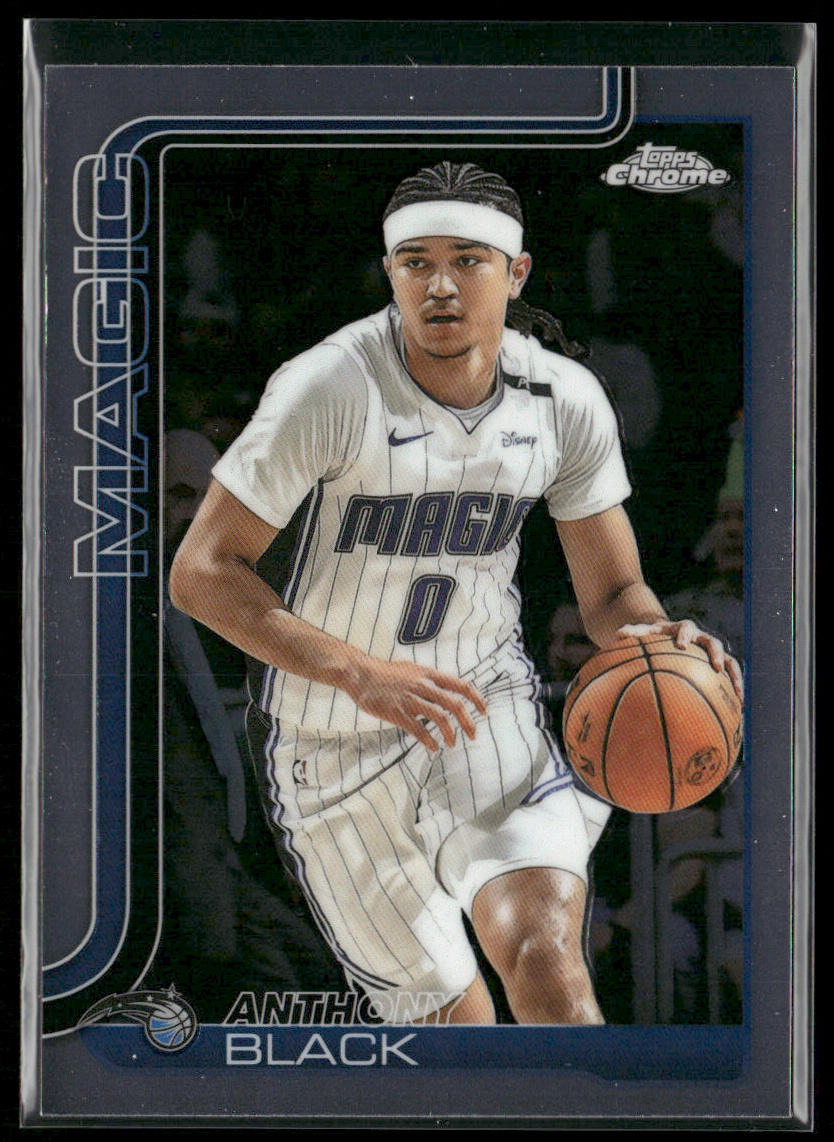 Anthony Black 2025-26 Topps Chrome #103 Orlando Magic front