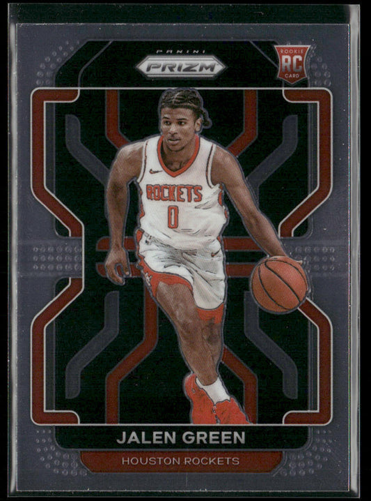 Jalen Green 2021-22 Panini Prizm #306 RC Houston Rockets