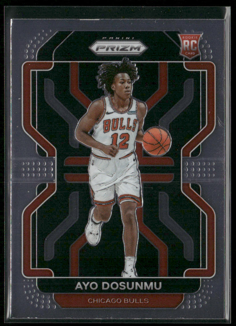 Ayo Dosunmu 2021-22 Panini Prizm #271 RC Chicago Bulls