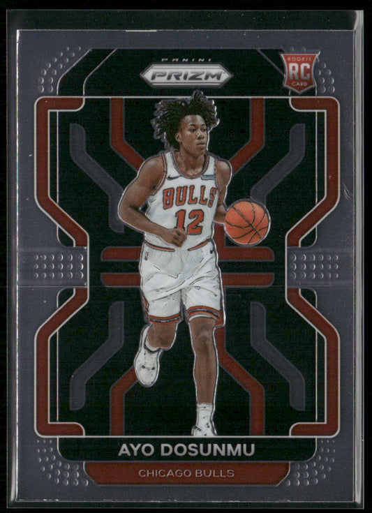 Ayo Dosunmu 2021-22 Panini Prizm #271 RC Chicago Bulls