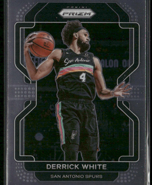 Derrick White 2021-22 Panini Prizm #19 San Antonio Spurs