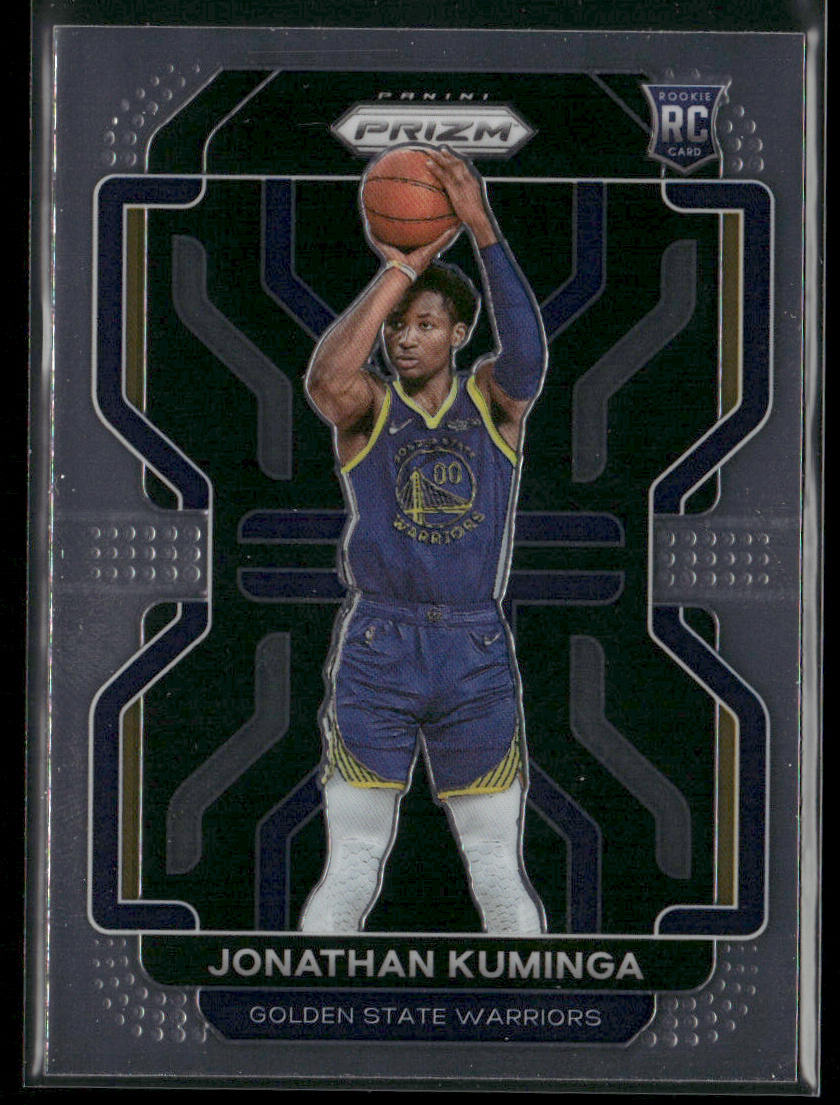 Jonathan Kuminga 2021-22 Panini Prizm #307 RC Golden State Warriors