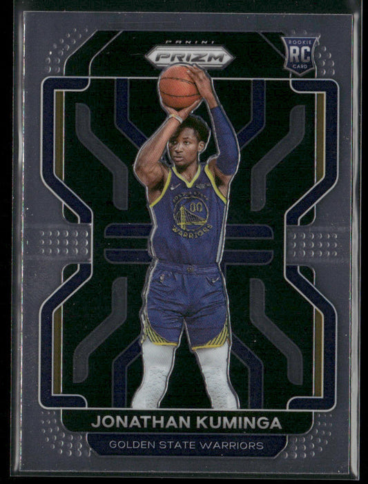 Jonathan Kuminga 2021-22 Panini Prizm #307 RC Golden State Warriors