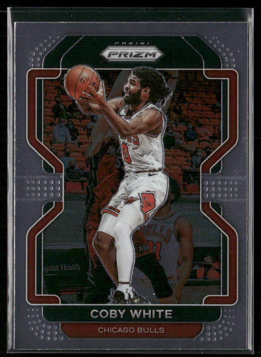Coby White 2021-22 Panini Prizm #143 Chicago Bulls