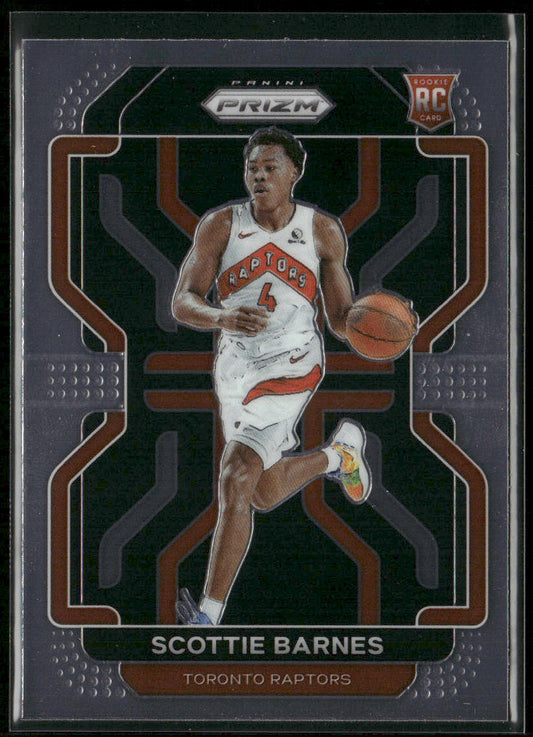 Scottie Barnes 2021-22 Panini Prizm #320 RC Toronto Raptors