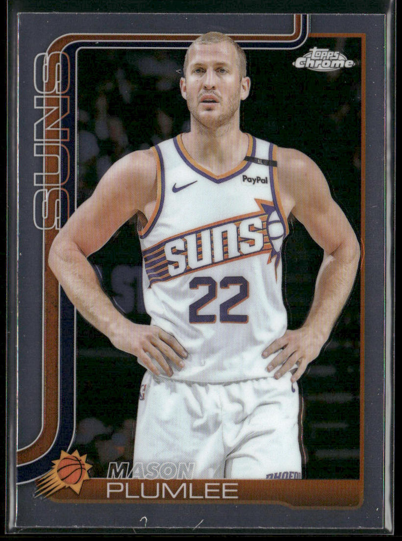 Mason Plumlee 2025-26 Topps Chrome #106 Phoenix Suns