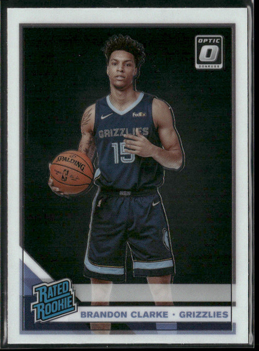 Brandon Clarke 2019-20 Donruss Optic #194 RC Memphis Grizzlies