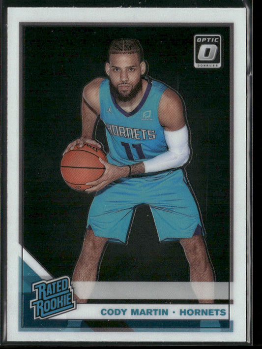 Cody Martin 2019-20 Donruss Optic Holo #181 RC Charlotte Hornets