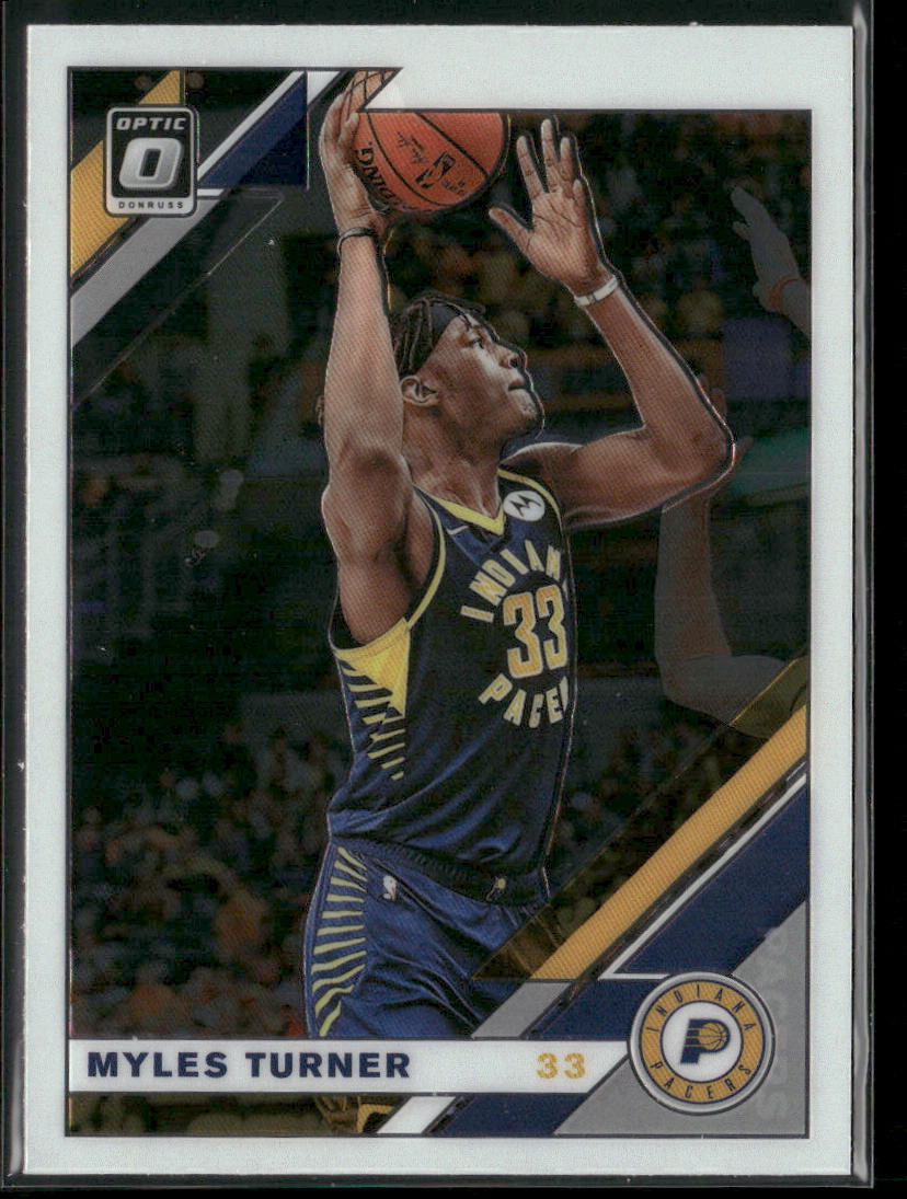 Myles Turner 2019-20 Donruss Optic #148 Indiana Pacers