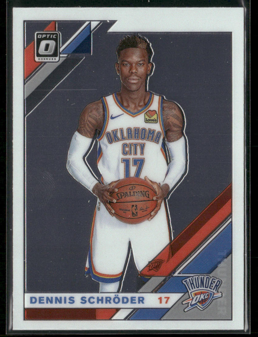 Dennis Schroder 2019-20 Donruss Optic #133 Oklahoma City Thunder