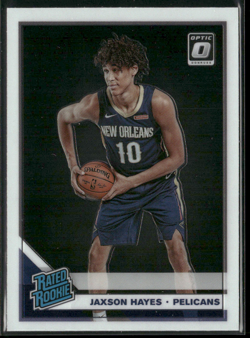 Jaxson Hayes 2019-20 Donruss Optic #190 RC New Orleans Pelicans
