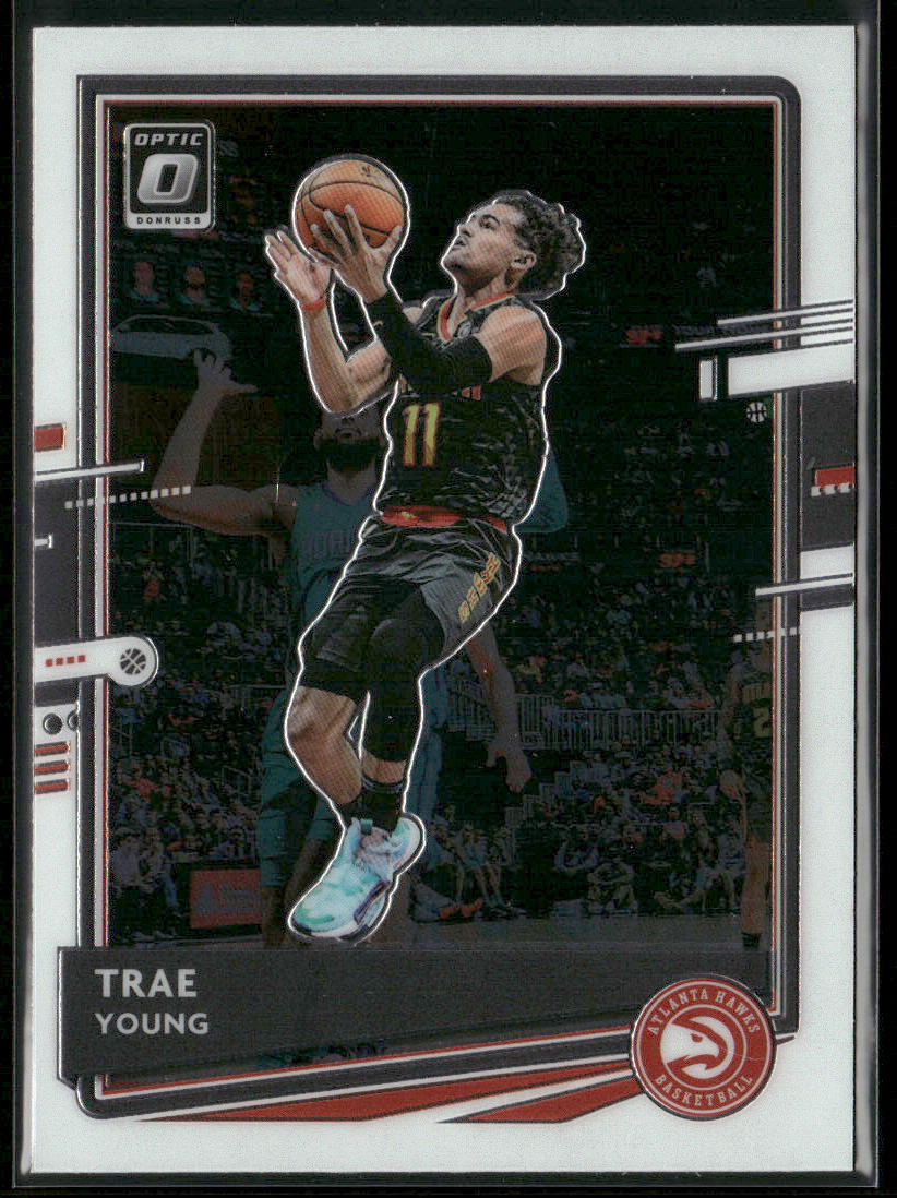 Trae Young 2020-21 Donruss Optic #2 Atlanta Hawks