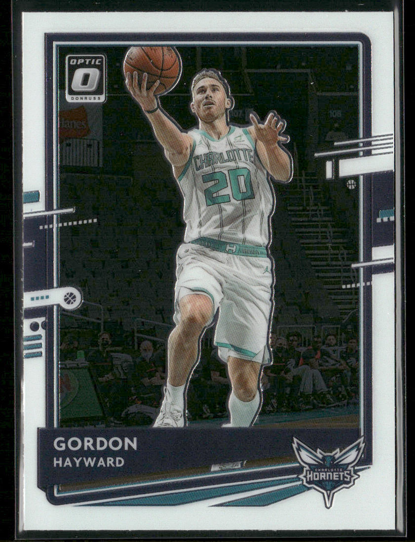 Gordon Hayward 2020-21 Donruss Optic #140 Charlotte Hornets