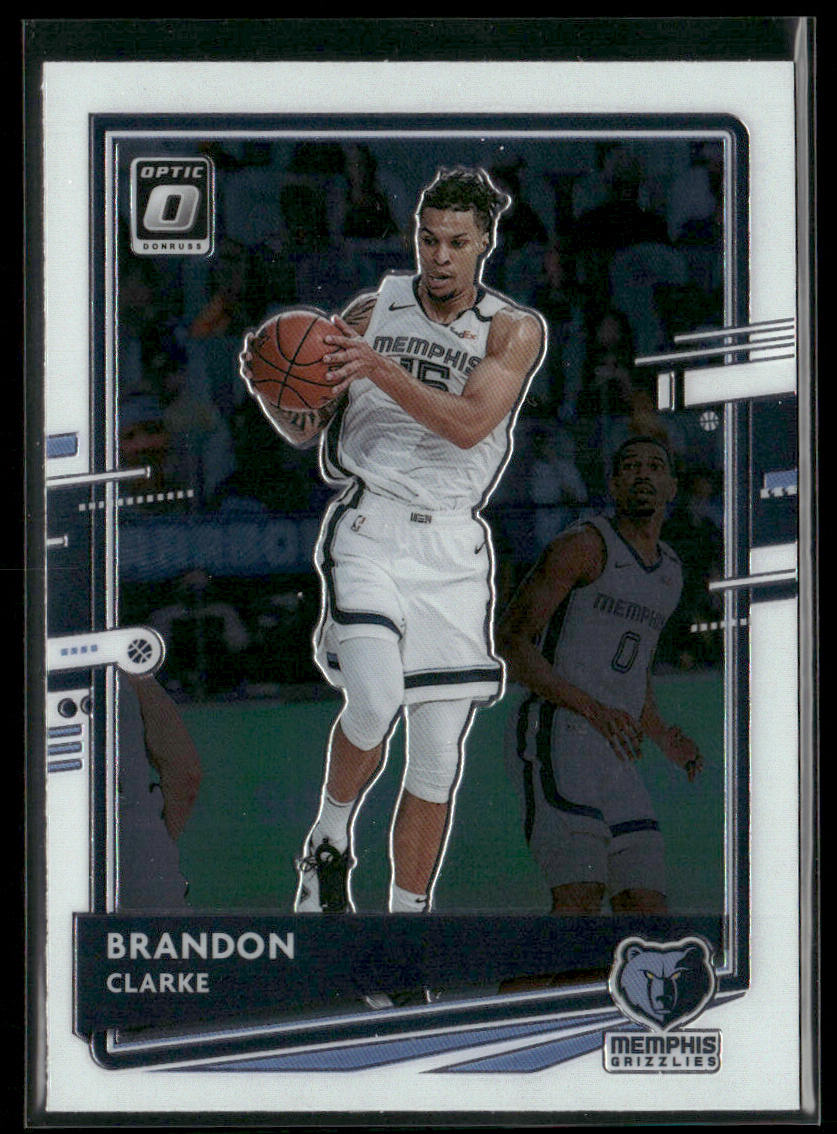 Brandon Clarke 2020-21 Donruss Optic #5 Memphis Grizzlies