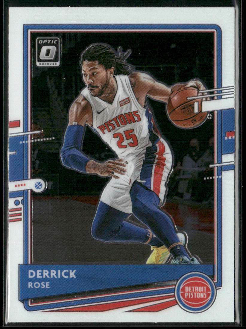 Derrick Rose 2020-21 Donruss Optic #102 Detroit Pistons