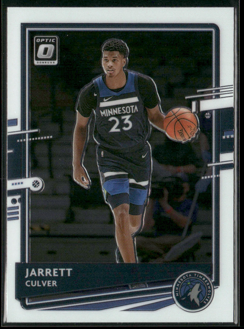 Jarrett Culver 2020-21 Donruss Optic #150 Minnesota Timberwolves