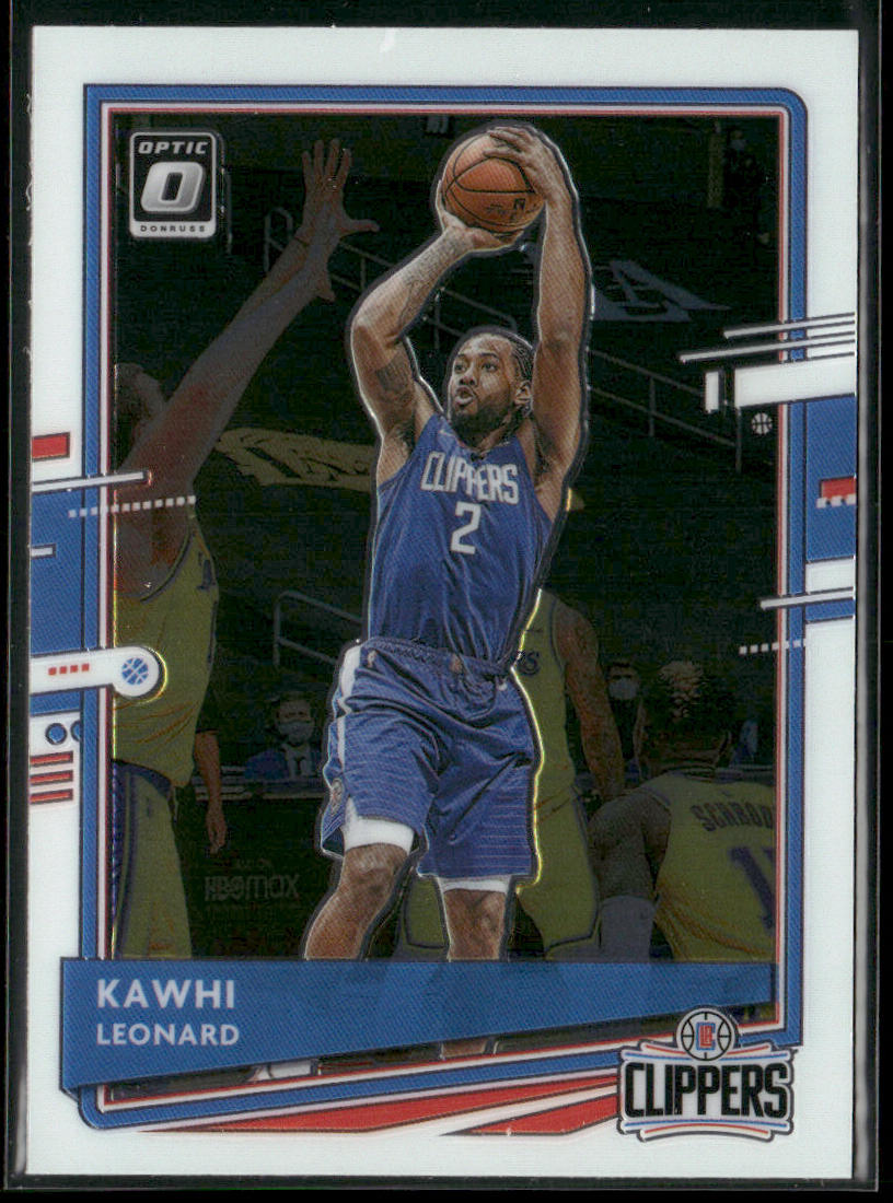 Kawhi Leonard 2020-21 Donruss Optic #125 Los Angeles Clippers