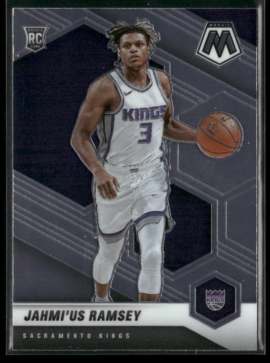 Jahmi'us Ramsey 2020-21 Panini Mosaic #239 RC Sacramento Kings