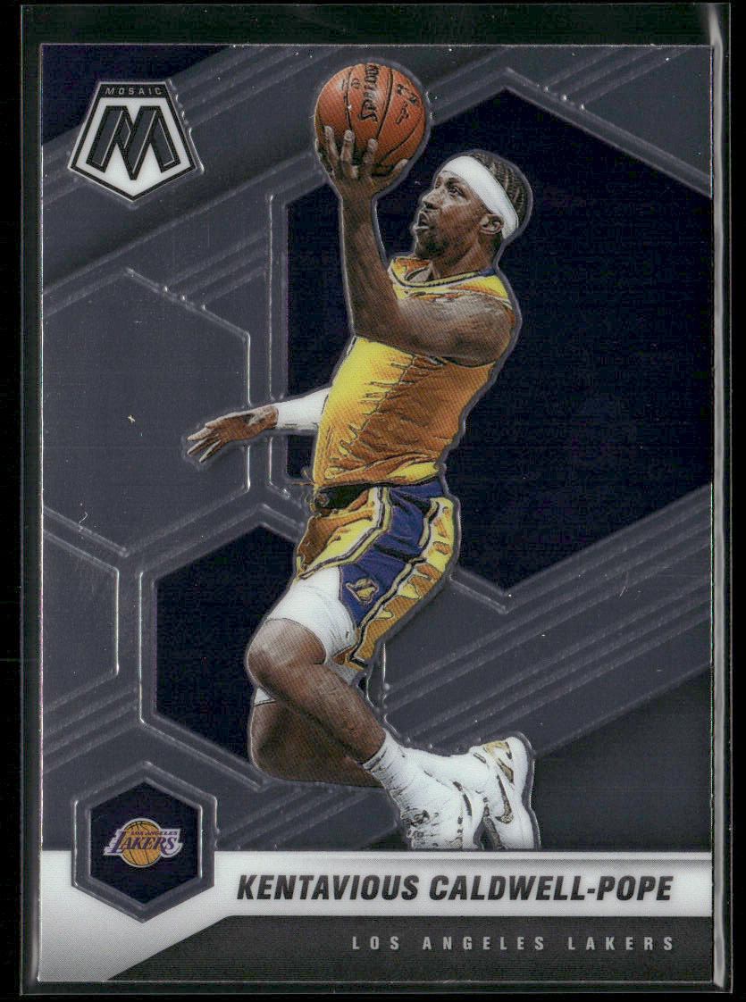 Kentavious Caldwell-Pope 2020-21 Panini Mosaic #65 Los Angeles Lakers