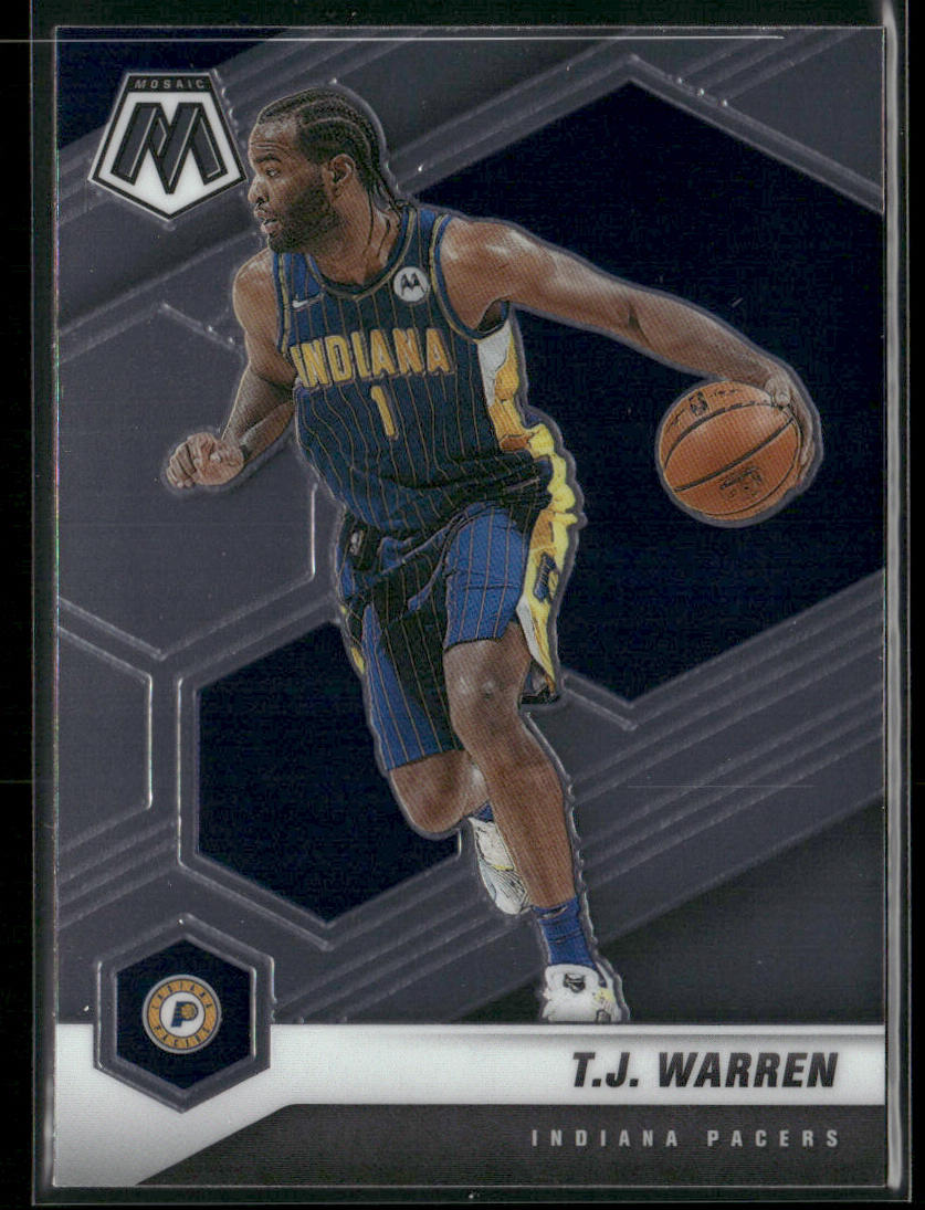 T.J. Warren 2020-21 Panini Mosaic #23 Indiana Pacers