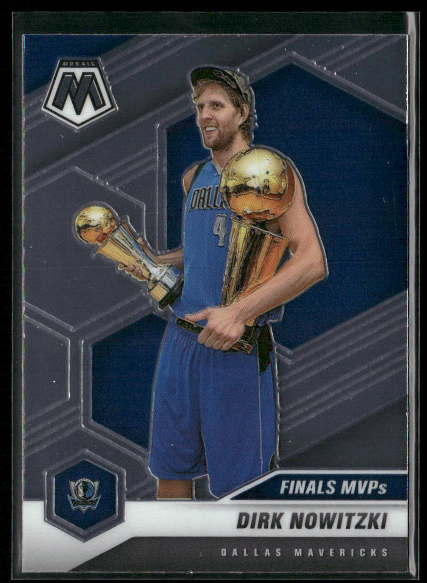 Dirk Nowitzki 2020-21 Panini Mosaic #298 Dallas Mavericks