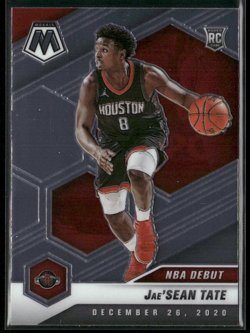Jae'Sean Tate 2020-21 Panini Mosaic #265 Houston Rockets