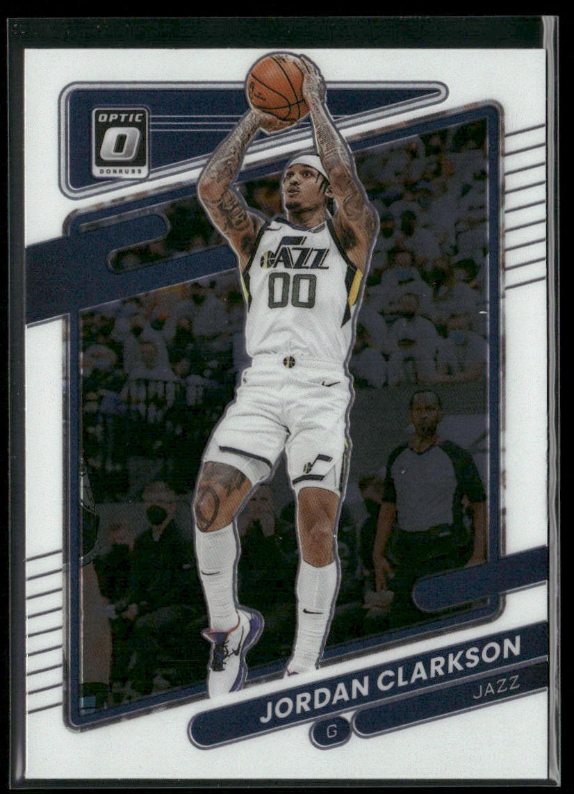 Jordan Clarkson 2021-22 Donruss Optic #86 Utah Jazz