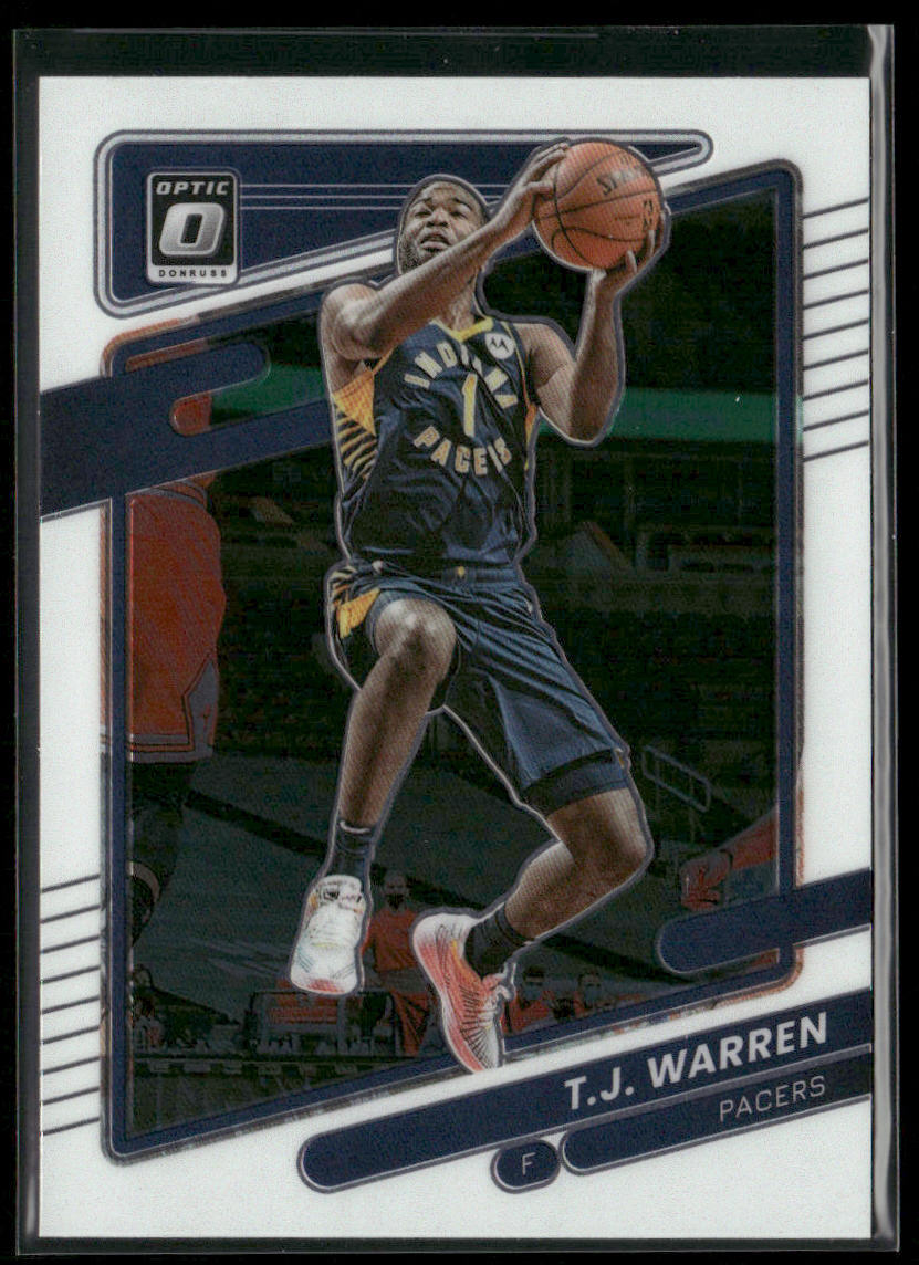 T.J. Warren 2021-22 Donruss Optic #44 Indiana Pacers