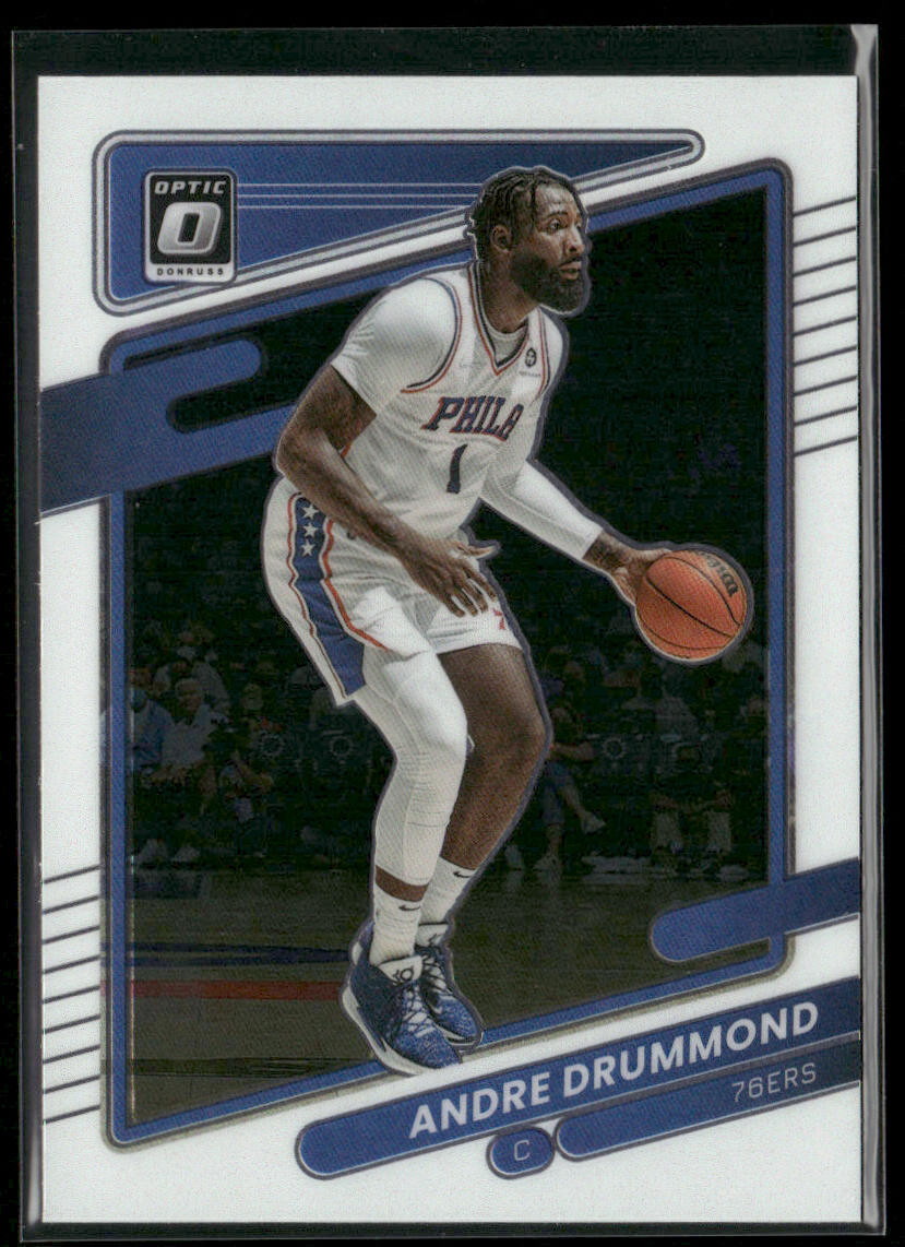 Andre Drummond 2021-22 Donruss Optic #2 Philadelphia 76ers