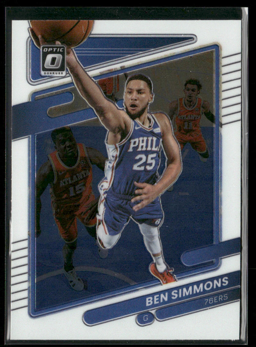 Ben Simmons 2021-22 Donruss Optic #84 Philadelphia 76ers