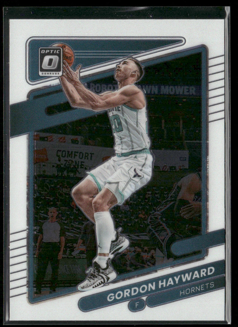 Gordon Hayward 2021-22 Donruss Optic #132 Charlotte Hornets