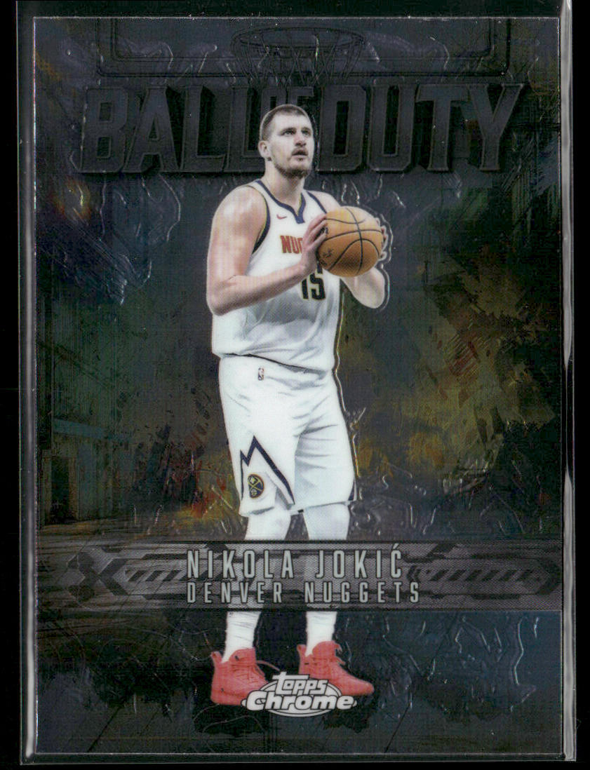 Nikola Jokić 2025-26 Topps Chrome Ball of Duty #BD-3 Denver Nuggets