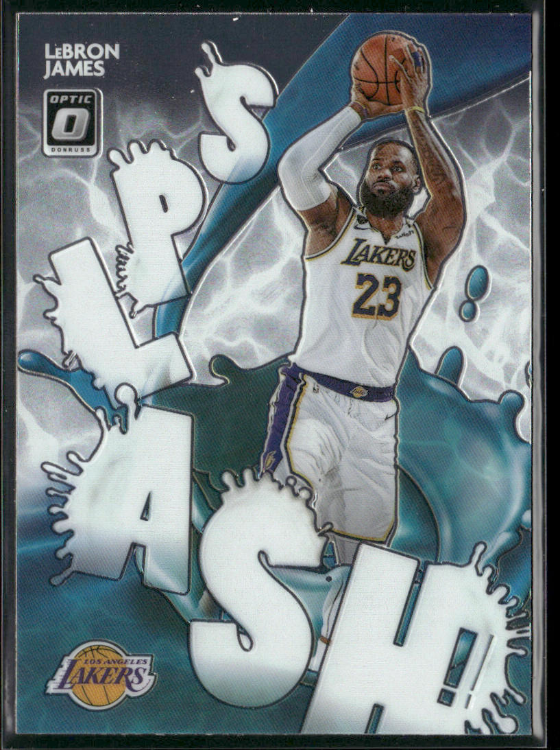 LeBron James 2020-21 Donruss Optic Splash! #13 Los Angeles Lakers