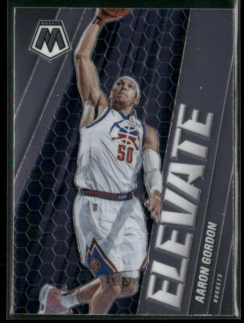 Aaron Gordon 2020-21 Panini Mosaic Elevate #16 Denver Nuggets
