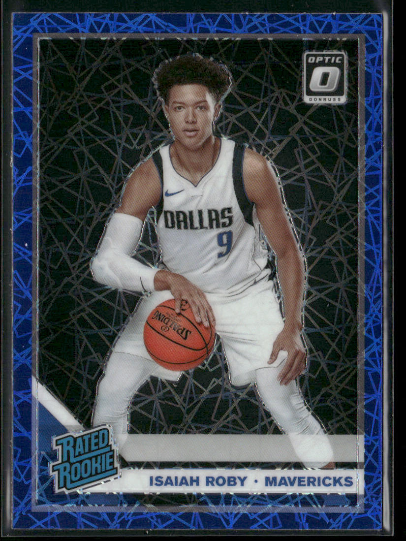 Isaiah Roby 2019-20 Donruss Optic Blue Velocity #191 RC Dallas Mavericks